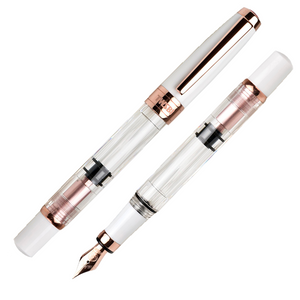 TWSBI Diamond 580 - White Rose Gold II Fountain